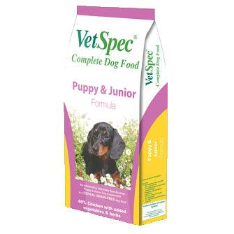 VetSpec Complete Puppy & Junior Chicken - North East Pet Shop VetSpec