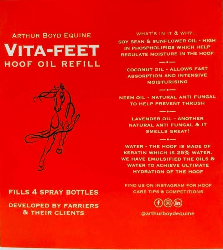 VITA-FEET Hoof Oil Refill - North East Pet Shop Arthur Boyd