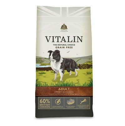 Vitalin Adult Grain Free Fresh Chicken 8kg - North East Pet Shop Vitalin