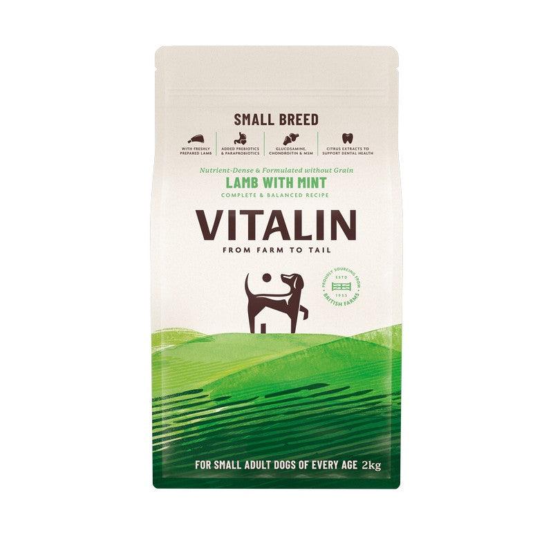 Vitalin Adult SB Lamb Mint 4x2kg - North East Pet Shop Vitalin