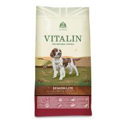 Vitalin Natural Senior/Lite 2kg Wheat Grain Free Salmon - North East Pet Shop Vitalin