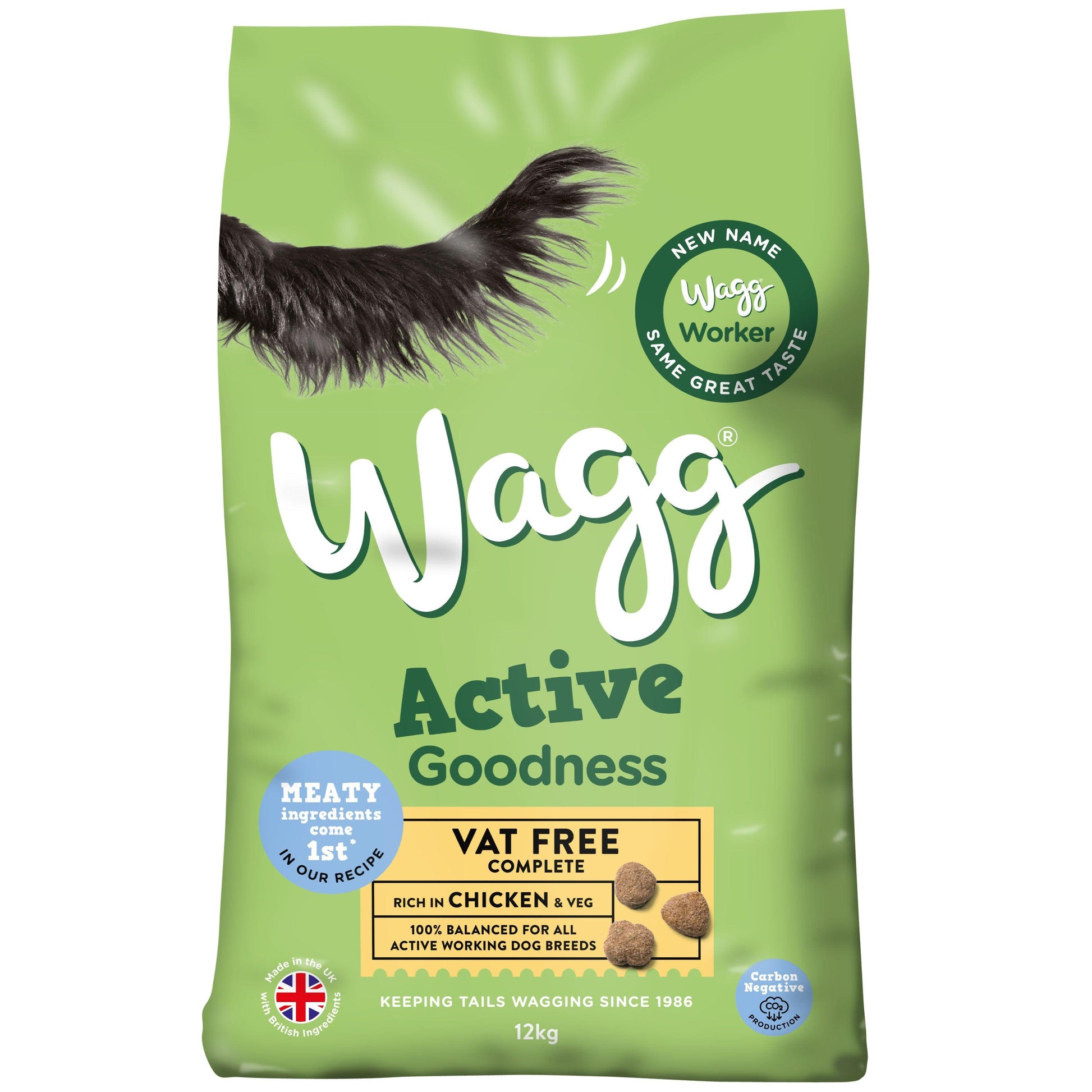 Wagg Active Goodness Chicken & Veg - North East Pet Shop Wagg