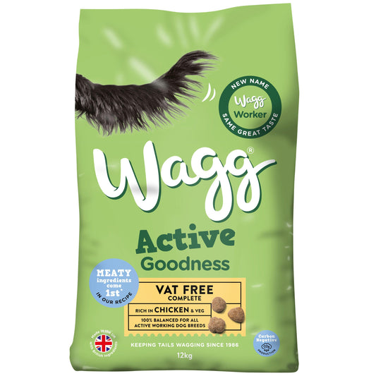 Wagg Active Goodness Chicken & Veg - North East Pet Shop Wagg