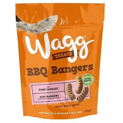 Wagg BBQ Bangers Mini Bangers 7x125g - North East Pet Shop Wagg