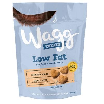 Wagg Low Fat Treats Chicken&Rice 125g - North East Pet Shop Wagg