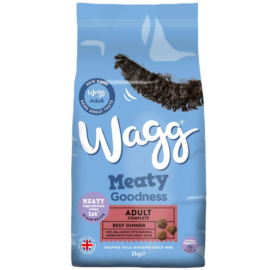 Wagg Meaty Goodness Beef & Veg 2kg - North East Pet Shop Wagg