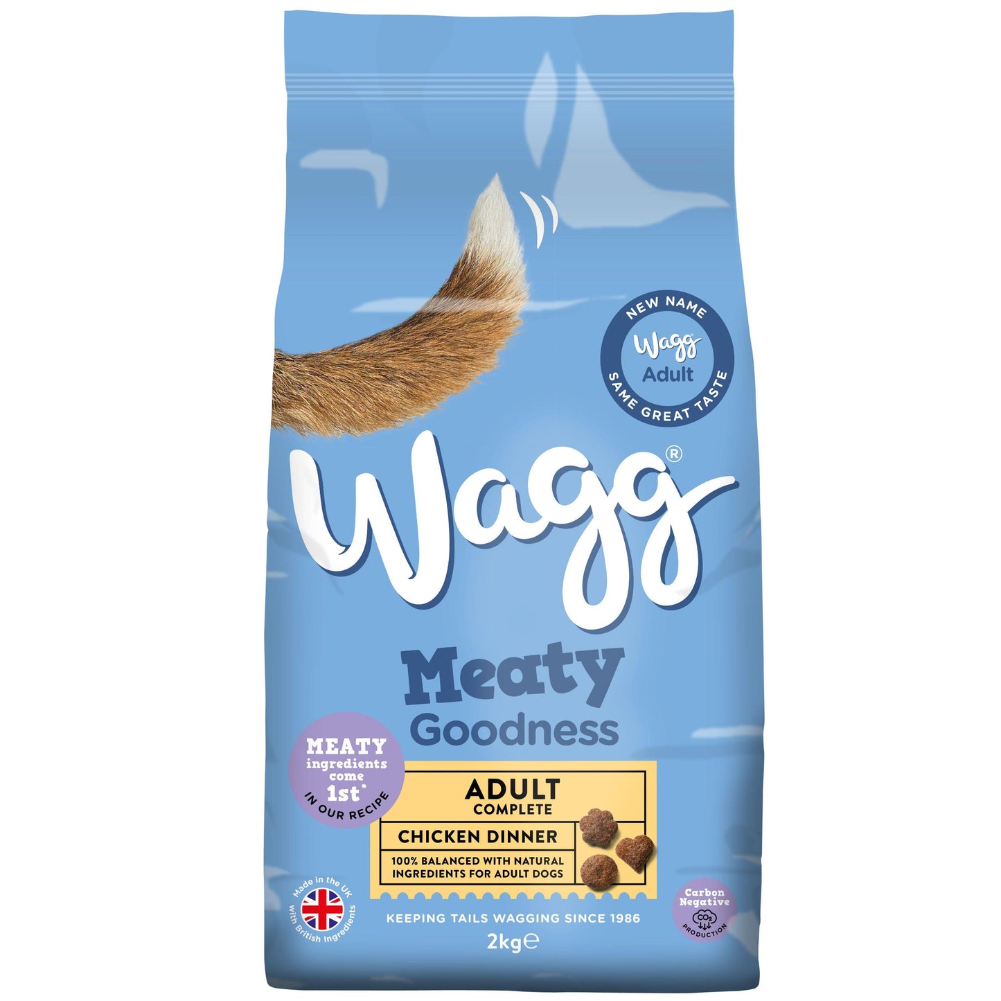 Wagg Meaty Goodness Chicken & Veg 4x2kg - North East Pet Shop Wagg