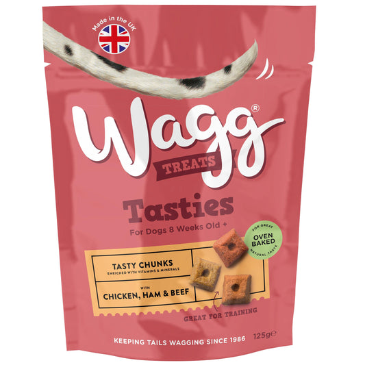 Wagg Tasty Chunks 125g - North East Pet Shop Wagg