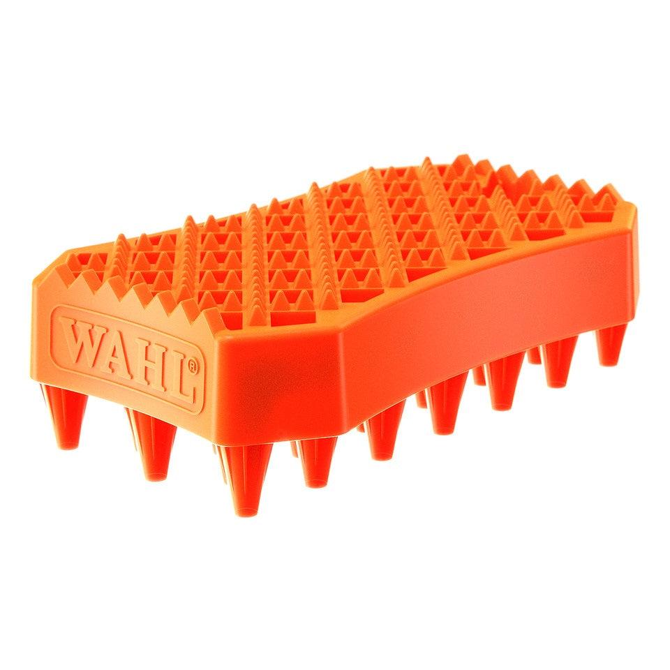 Wahl Pet Sheddy Rubber Orange Brush - North East Pet Shop Wahl