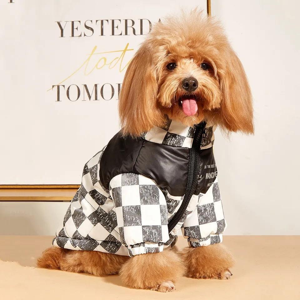 Wangupet Fashion Check Jacket - North East Pet Shop Dog Shack UK