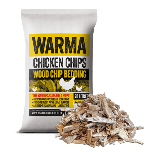 Warma Chicken Chips Woodchip Bedding - North East Pet Shop Logs Direct