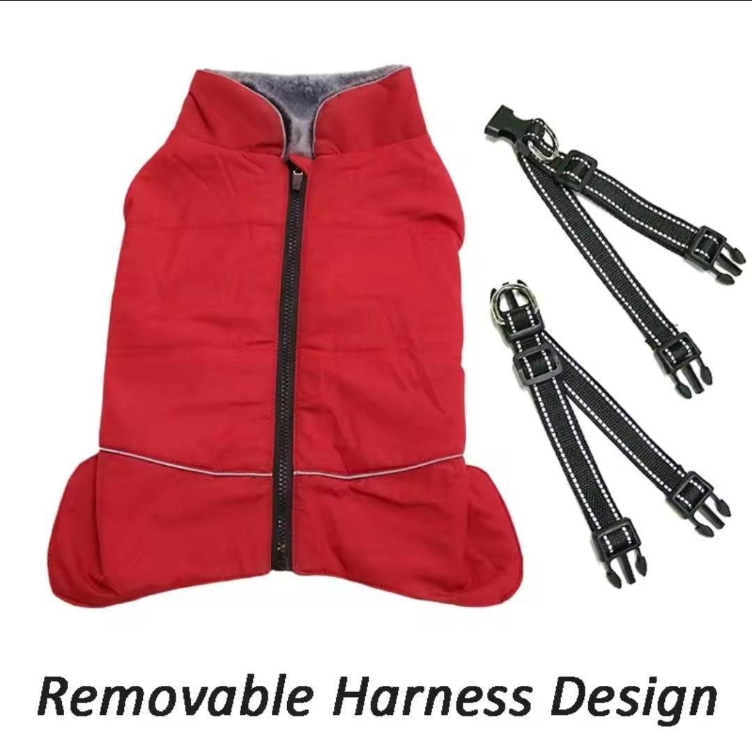 Waterproof Harness Coat - North East Pet Shop North East Pet Shop