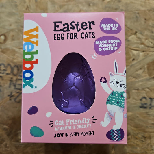 Webbox Cat Easter Egg 50g - North East Pet Shop Webbox