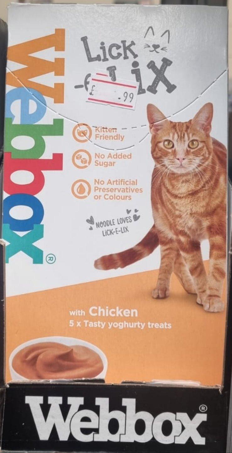 Webbox Cat Lick-e-lix - North East Pet Shop Webbox