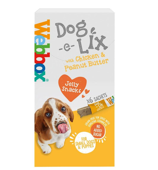 Webbox Dog-e-Lix Jelly Chicken 90g - North East Pet Shop Webbox