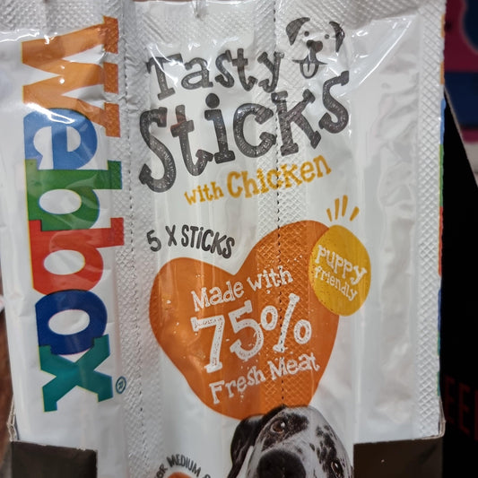 Webbox Dogs Tasty Chicken Sticks - North East Pet Shop Webbox