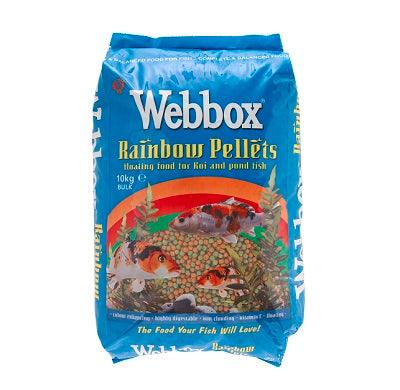 Webbox Fish Rainbow Pond Pellets - North East Pet Shop Webbox