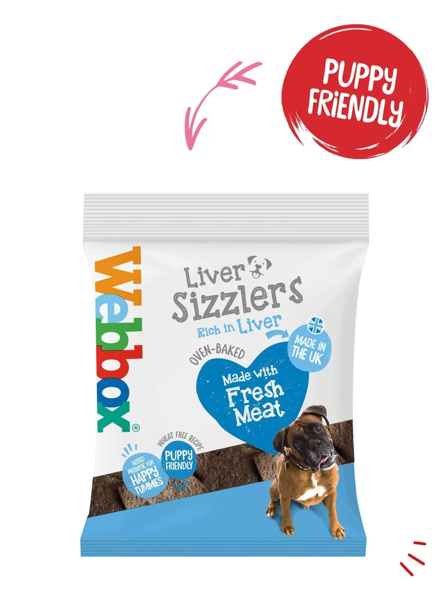 Webbox Liver Sizzlers - North East Pet Shop Webbox