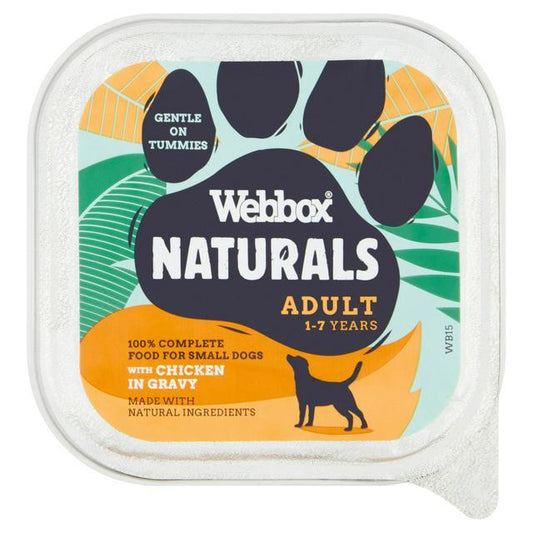 Webbox Natural Dog Adult Chicken Gravy 11x150g - North East Pet Shop Webbox