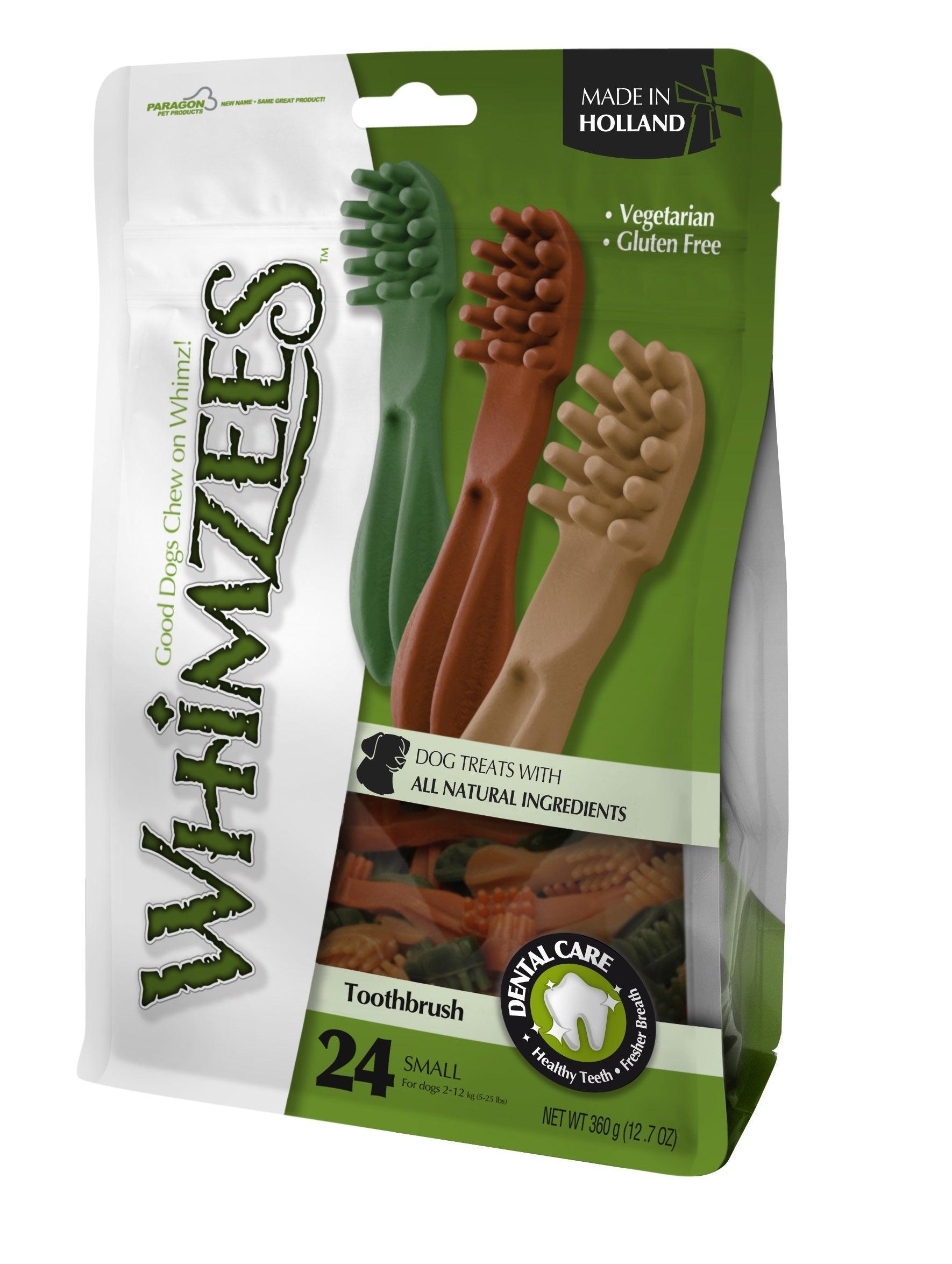 Whimzees Toothbrush Sml 24 Bag - North East Pet Shop Whimzees