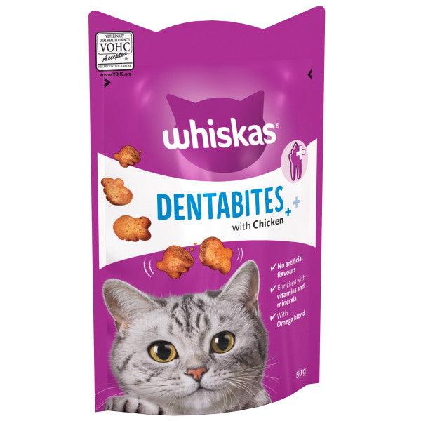 Whiskas Dentabites Chicken 8x50g - North East Pet Shop Whiskas