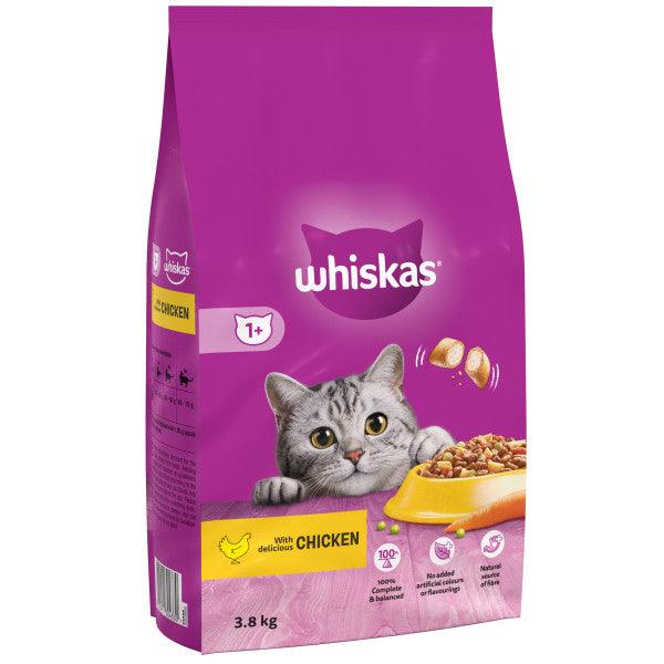 Whiskas Dry 1+ Chicken - North East Pet Shop Whiskas