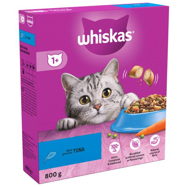 Whiskas Dry 1+ Tuna 800g - North East Pet Shop Whiskas