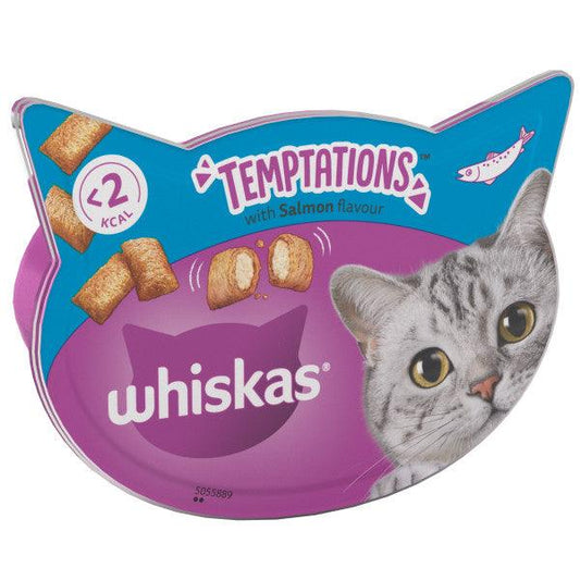 Whiskas Temp Salmon 8x60g - North East Pet Shop Whiskas