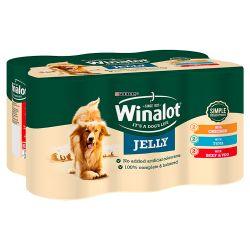 Winalot Mixed Variety Classics Favourites in Jelly 6 Pack, 400g - North East Pet Shop Winalot