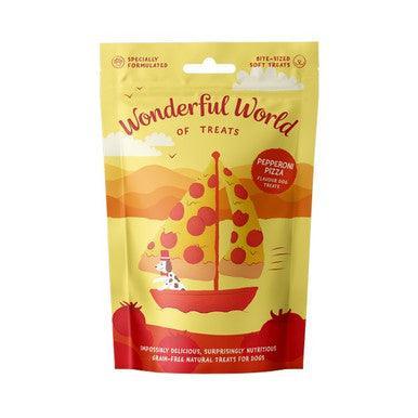 Wonderful World of Treats Pepperoni Pizza 50g - North East Pet Shop Wonderful World of Treats