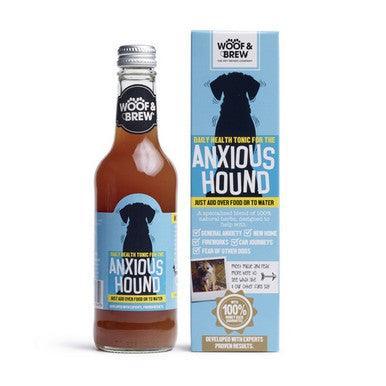 Woof & Brew Anxious Hound Herbal Tonic 330ml - North East Pet Shop Woof & Brew