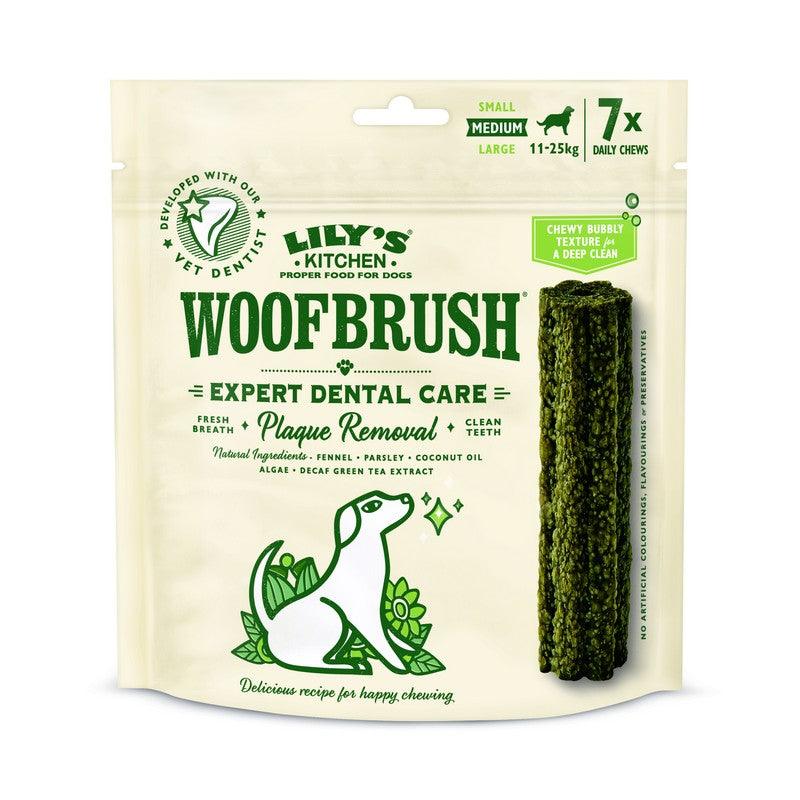 Woofbrush Dental Chew Medium 5x196g - North East Pet Shop Lily's Kitchen