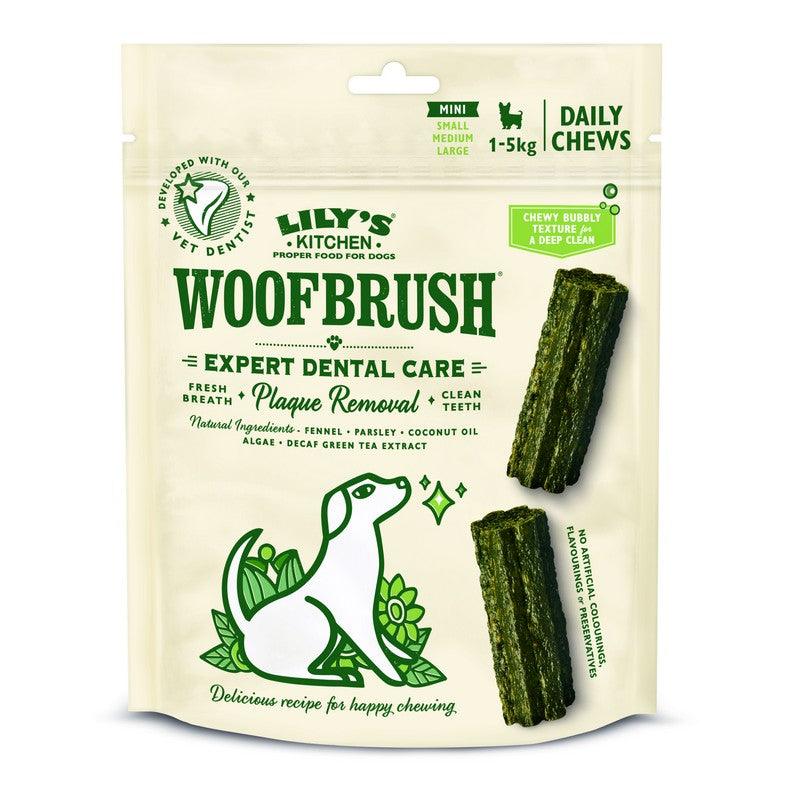 Woofbrush Dental Chew Mini 7x130g - North East Pet Shop Lily's Kitchen