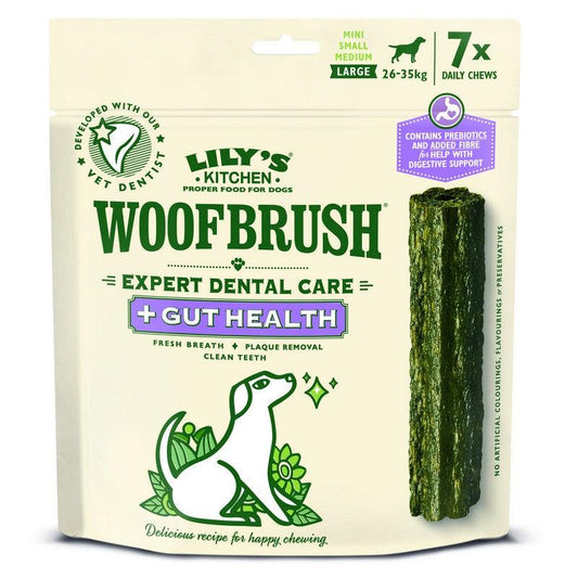 Woofbrush Gut Dental Chew Large 4x329g - North East Pet Shop Lily's Kitchen