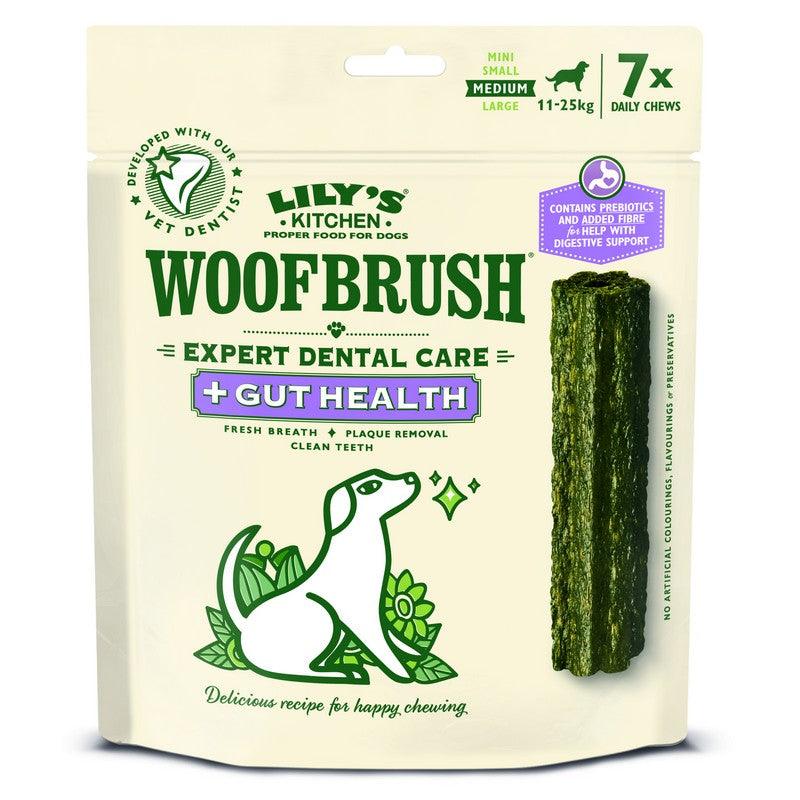 Woofbrush Gut Dental Chew Med 196g - North East Pet Shop Lily's Kitchen