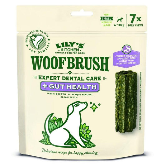 Woofbrush Gut Dental Chew Small 5x154g - North East Pet Shop Lily's Kitchen