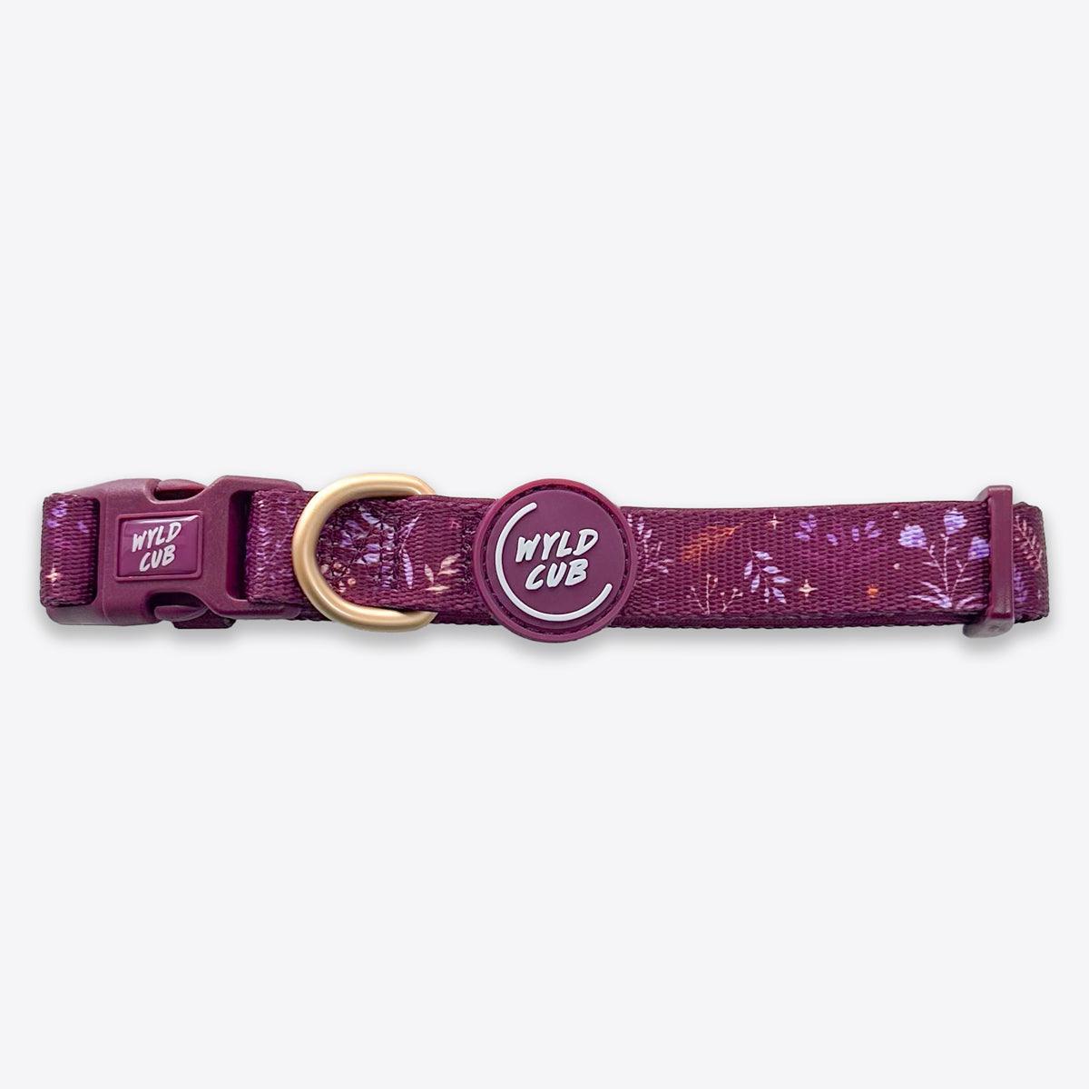 Wyld Cub - Adjustable Dog Collar: Chiswick Fig - North East Pet Shop Wyld Cub