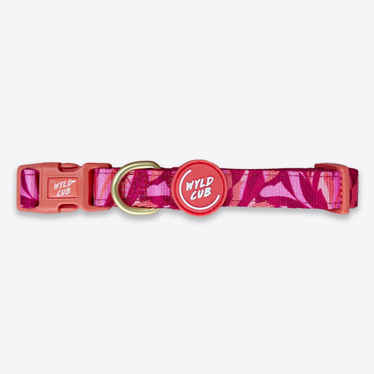 Wyld Cub - Adjustable Dog Collar: Kew Honeysuckle - North East Pet Shop Wyld Cub