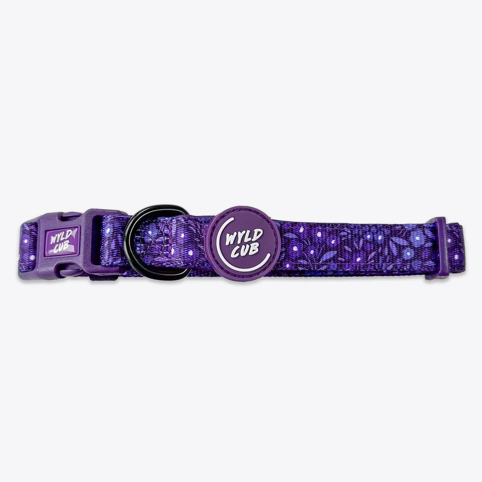 Wyld Cub - Adjustable Dog Collar: Notting Hill Blackberry - North East Pet Shop Wyld Cub