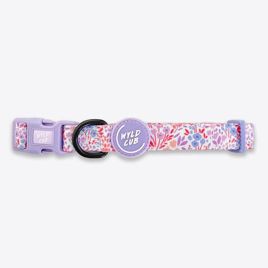 Wyld Cub - Adjustable Dog Collar: Notting Hill Lilac - North East Pet Shop Wyld Cub