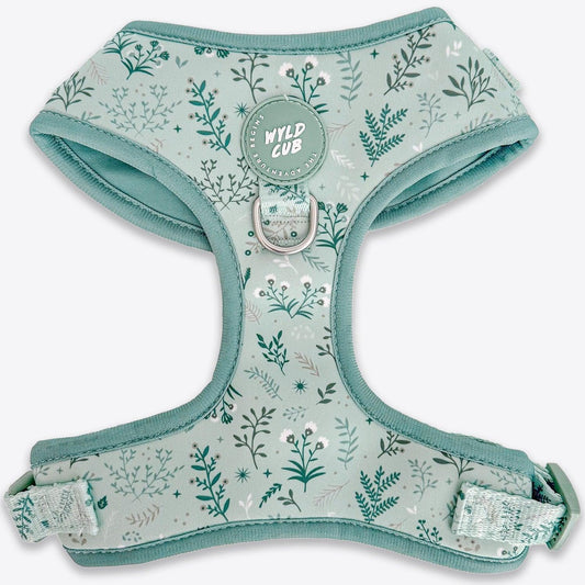 Wyld Cub - Adjustable Dog Harness: Chiswick Pistachio - North East Pet Shop Wyld Cub
