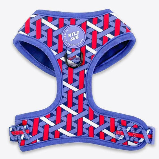 Wyld Cub - Adjustable Dog Harness: Knightsbridge Violet - North East Pet Shop Wyld Cub