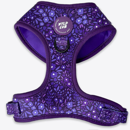 Wyld Cub - Adjustable Dog Harness: Notting Hill Blackberry - North East Pet Shop Wyld Cub