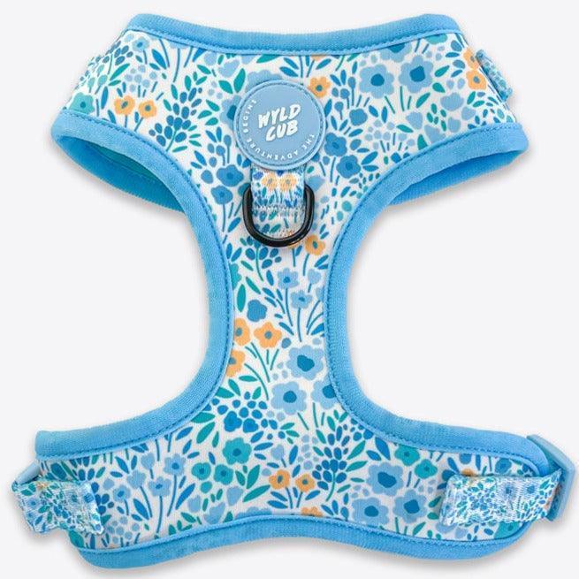 Wyld Cub - Adjustable Dog Harness: Notting Hill Sky - North East Pet Shop Wyld Cub