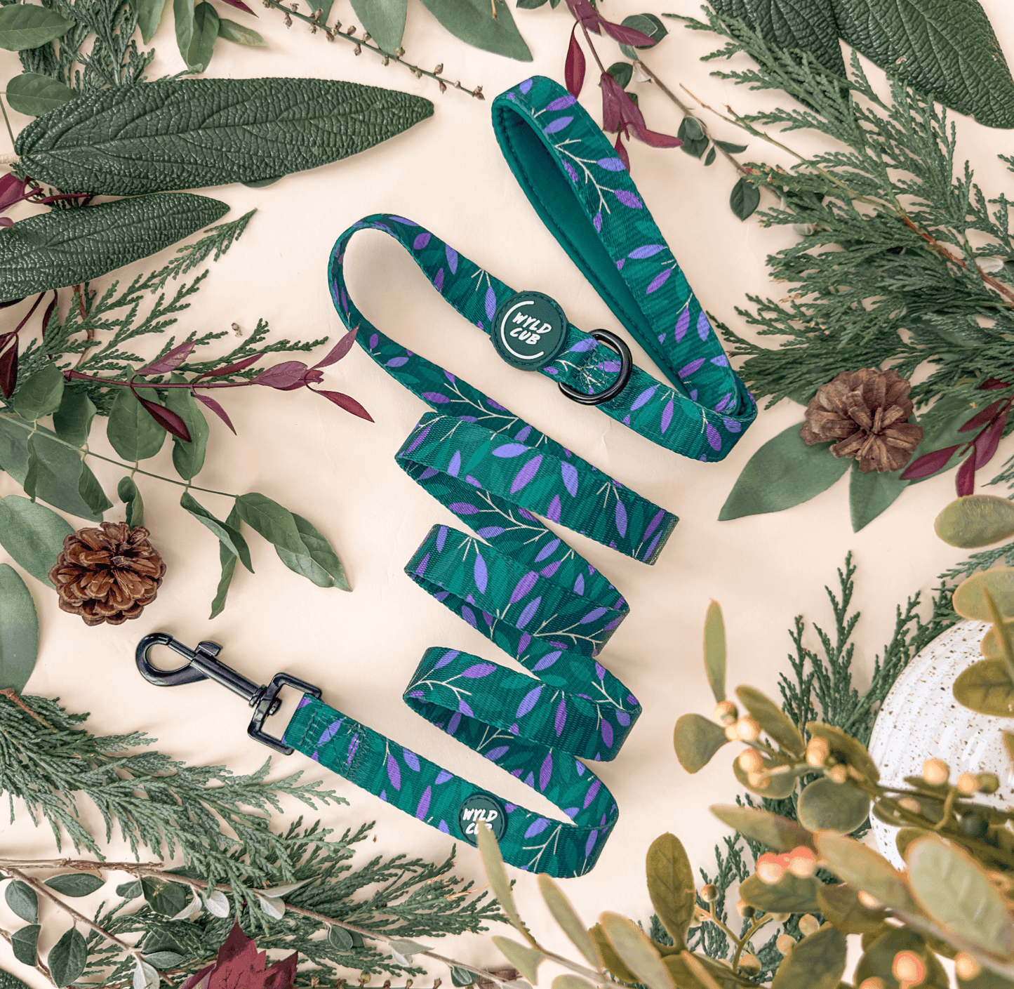 Wyld Cub - Dog Lead: Hampstead Evergreen - North East Pet Shop Wyld Cub