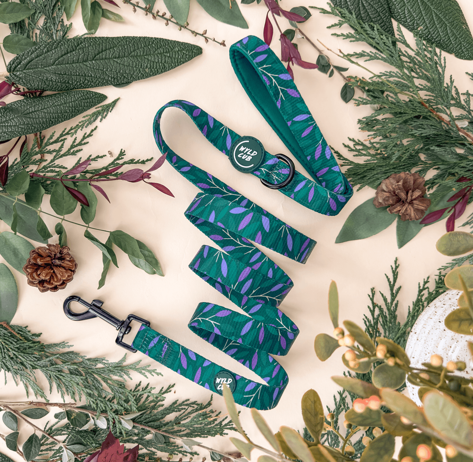 Wyld Cub - Dog Lead: Hampstead Evergreen - North East Pet Shop Wyld Cub