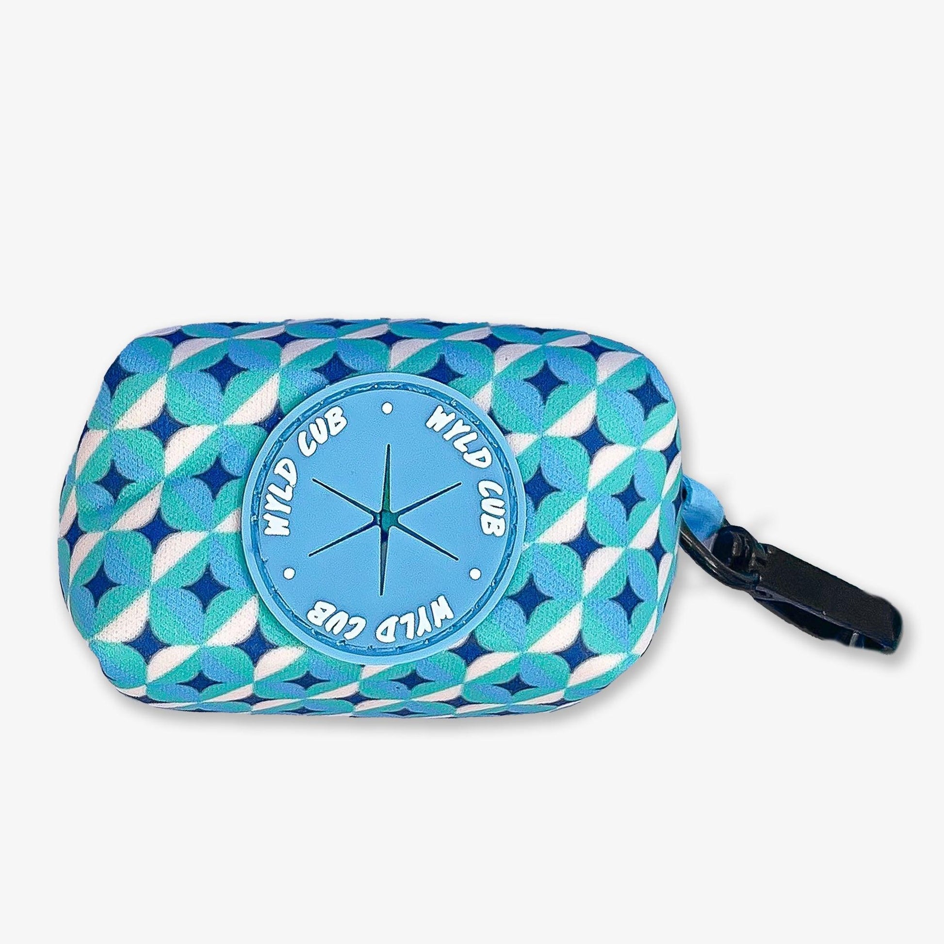 Wyld Cub - Dog Poop Bag Holder: Knightsbridge Azure - North East Pet Shop Wyld Cub