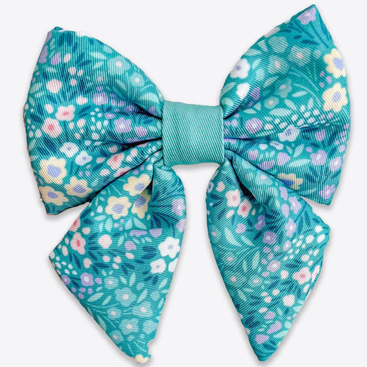 Wyld Cub - Dog Sailor Bow Tie: Notting Hill Mint - North East Pet Shop Wyld Cub