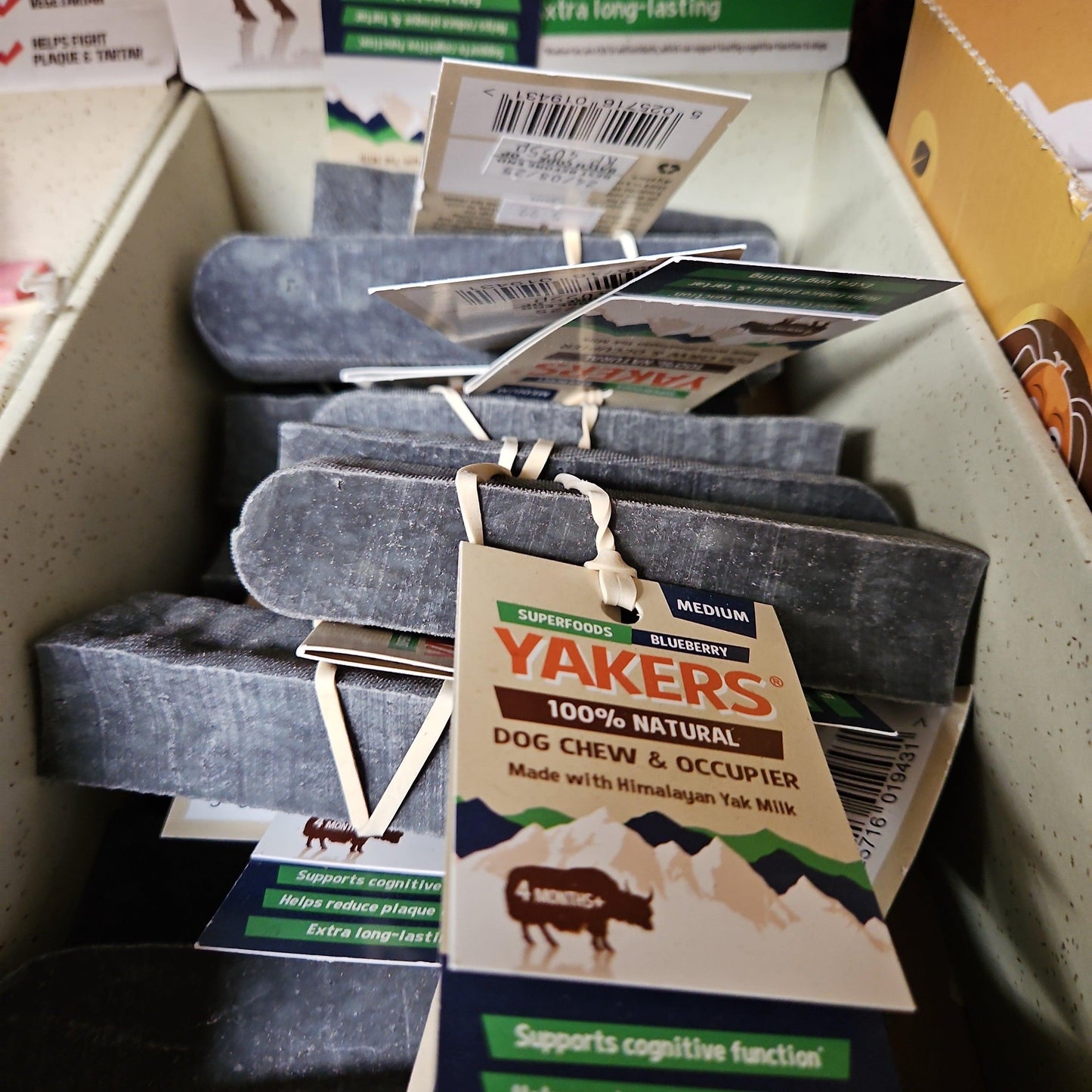 Yakers Blueberry Dog Chew Extra Large - North East Pet Shop Yakers