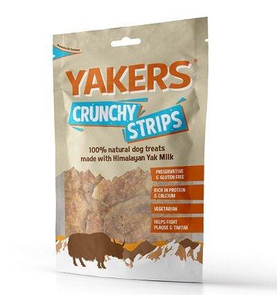 Yakers Crunchy Strips 70g - North East Pet Shop Yakers